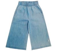 maximo - Kid's Mini Girl-Hose Denim-Optik Weites Bein Lang - Jeans, Gr. 134-140, türkis (Denim)