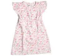 maximo - Kid's Mini Girl Kleid A-Linie Jersey Flügelärmel - Kleid, Gr. 98-104, rosa (Off-White/SunPink/Margerite)