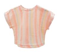 maximo - Kid's Mini Girl Top - T-Shirt, Gr. 98, beige/rosa (ShellRose/Stripes)