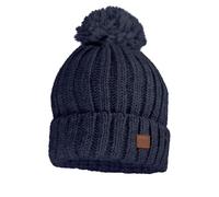 maximo Kids-Mütze, Rippe, Pompon Fleecefutter