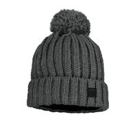 maximo Kids-Mütze, Rippe, Pompon Fleecefutter Made in Germany