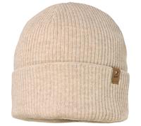 maximo - Kid's Rippen Mütze m. Umschlag - Mütze, Gr. 49 cm, beige (BeigeMelange)
