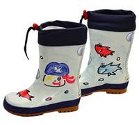 maximo Kinder-Gummistiefel Pirat blau Unikat, Größe:25