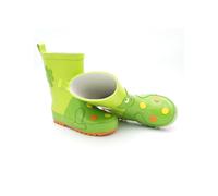 Maximo Kinder-Gummistiefel Regen-Stiefel Modell Frosch Kinder-Stiefel, Größe:24