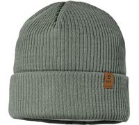 maximo Kindermütze GOTS mit Umschlag grün - Größe 57cm