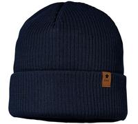 maximo Kindermütze GOTS mit Umschlag navy 48 (FW24) - Größe 55cm