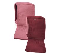 maximo Kinderschlupfmütze Merino 2farbig rot - Größe 51cm