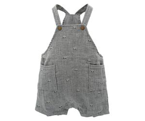 MaxiMo Latzshorts in Grau - Größe 86 | Babyhosen