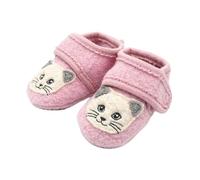 maximo Lauflernschuhe Katze Anti-Rutsch-Sohle, Klettverschluss Wollfleece