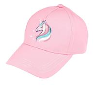 maximo Mädchen Cap Kappe Einhorn Klettverschluß-53-55 - Kindermode : Mädchen