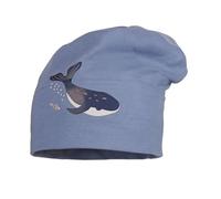 maximo MINI-Beanie Middle Jersey Uni, Bügelmotiv, UV 50 Made in Germany Baumwolljersey