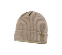 Maximo Mini-Beanie mit Umschlag, braunmeliert Gr. 55