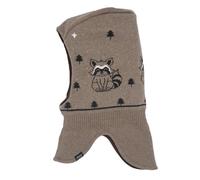 maximo MINI Boy-Schlupfmütze,Waschbär Jerseyfutter Made in Germany