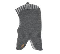 maximo MINI Boy-Schlupfmütze,Waschbär Ohren Geringelt, Futter
