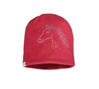 maximo Mini Girl-Beanie, Horse Studs, Vollfutter 51/-53 Rosewood