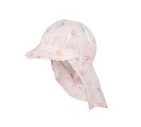 maximo MINI Girl-Schildmütze, Druck Nackenschutz, Bindeband, UV 50 Made in Germany