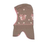 maximo MINI Girl-Schlupfmütze Eichhörnchen, Jerseyfutter Made in Germany