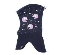 maximo Schlupfmütze Einhorn Herzen 49 marine/lila