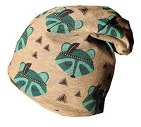 maximo Mini Jungen Mütze Beanie Waschbär reversibl-49 - Kindermode : Jungen