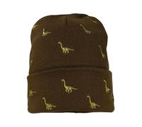 MaxiMo Mütze "Brontosaurus" in Khaki - Größe 49 cm | Baby Muetzen