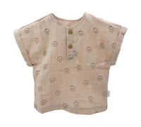 maximo Musselin-T-Shirt Löwe 86 beige