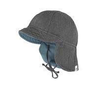 MaxiMo Schirmmütze in Anthrazit - Größe 51 cm | Baby Muetzen