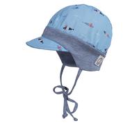 MaxiMo Schirmmütze in Hellblau - Größe 45 cm | Baby Muetzen