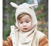 maximo Schlupfmütze mit Ohren Reh 53 beige