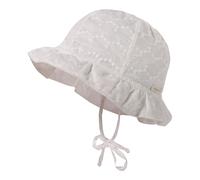 maximo Sonnenhut Lochstickerei 45 weiß