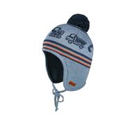 maximo Trucks Kindermütze Bommelmütze Wintermütze (49 cm - grau)