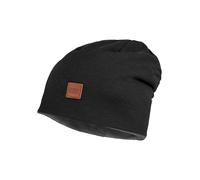 MaxiMo Wende-Beanie in Schwarz - Größe 55 cm | Baby Muetzen