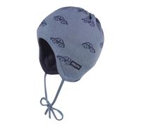 maximo Winter-Strickmütze Autos 47 blau