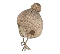 maximo Winter-Strickmütze mit Bommel 41 braun