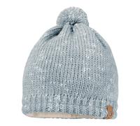 maximo Winter-Strickmütze mit Bommel 45 grau/natur