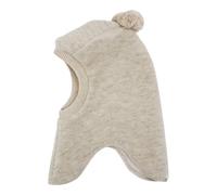 maximo Woll-Schlupfmütze mit Bommel 51 beige