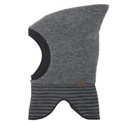 MaxiMo Woll-Sturmhaube in Grau/Schwarz - Größe 53 cm | Baby Muetzen