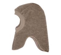 maximo Wollfleece-Schlupfmütze 55 braun melange fleece