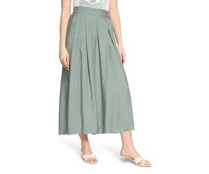 Maxirock BETTY BARCLAY "Damen mit Bundfalten", Damen, Gr. 42, chinois grün, Obermaterial: 89% Viskose, 11% Polyamid, ausgestellt, Röcke Maxirock (14436742-42) chinois grün