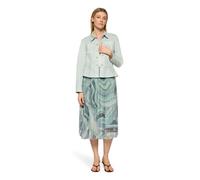 Maxirock BETTY BARCLAY "Damen mit Gummizug", Damen, Gr. 42, bunt (mint, grün), Obermaterial: 95% Polyester, 5% Elasthan. Futter: 100% Polyester, figurumspielend lang, Röcke Maxirock (29249367-42) mint