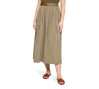Maxirock CARTOON "Damen mit Gürtel", Damen, Gr. 40, khaki, Obermaterial: 100% Polyester, ausgestellt lang, Röcke Maxirock (36706323-40) khaki