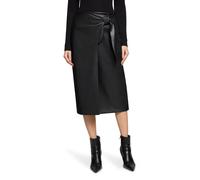 Maxirock CARTOON "Damen unifarben", Damen, Gr. 42, schwarz, Obermaterial: 100% Polyurethan, 100% Polyester, figurbetont knielang, Röcke Maxirock (44768053-42) schwarz