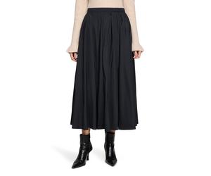 Maxirock CARTOON "Damen unifarben", Damen, Gr. 44, schwarz, Obermaterial: 100% Polyamid, A-Linie lang, Röcke Maxirock (60529426-44) schwarz