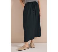 Maxirock CECIL, Damen, Gr. XXL (46), palm breeze grün, Stoff, 86% Viskose, 14% Nylon, unifarben, comfort fit lang, Röcke Maxirock, mit Struktur (77181800-XXL) palm breeze grün
