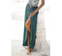 LASCANA Maxirock Damen petrol Gr.42