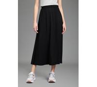 Maxirock LAURA SCOTT, Damen, Gr. 38, schwarz, Web, Obermaterial: 100% Viskose, unifarben, Röcke Maxirock, mit bequemem Komfortbund und Gummizug (56679624-38) schwarz