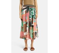 Maxirock MILANO ITALY, Damen, Gr. 38, bunt (colorful), Stoff, Material: 100% Baumwolle, bedruckt, regular fit, Röcke Maxirock, mit Taschen (18648810-38) colorful