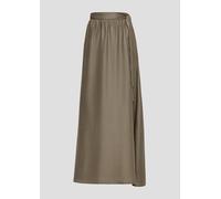 Maxirock mit Schlitz 34 Grün 6009057.7800.34