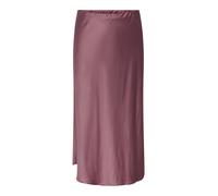 Maxirock ONLY CARMAKOMA "CARJANE LIFE LONG SKIRT WVN", Damen, Gr. 42, rose braun, Obermaterial: 100% Polyester, unifarben, regular fit knöchellang, Röcke Maxirock (24655310-42) rose braun
