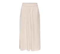 Maxirock ONLY "ONLTIZANA LONG SKIRT WVN NOOS", Damen, Gr. XS (34), silber lining, Web, Obermaterial: 100% Baumwolle, unifarben, lang, Röcke Maxirock (20416926-XS) silber lining