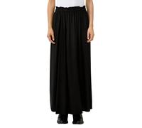 Maxirock QS, Damen, Gr. 40, schwarz, Web, Obermaterial: 100% Viskose, unifarben, regular fit lang, Röcke Maxirock, Sommerrock mit elastischem Bund und aus reiner Viskose (11871601-40) schwarz